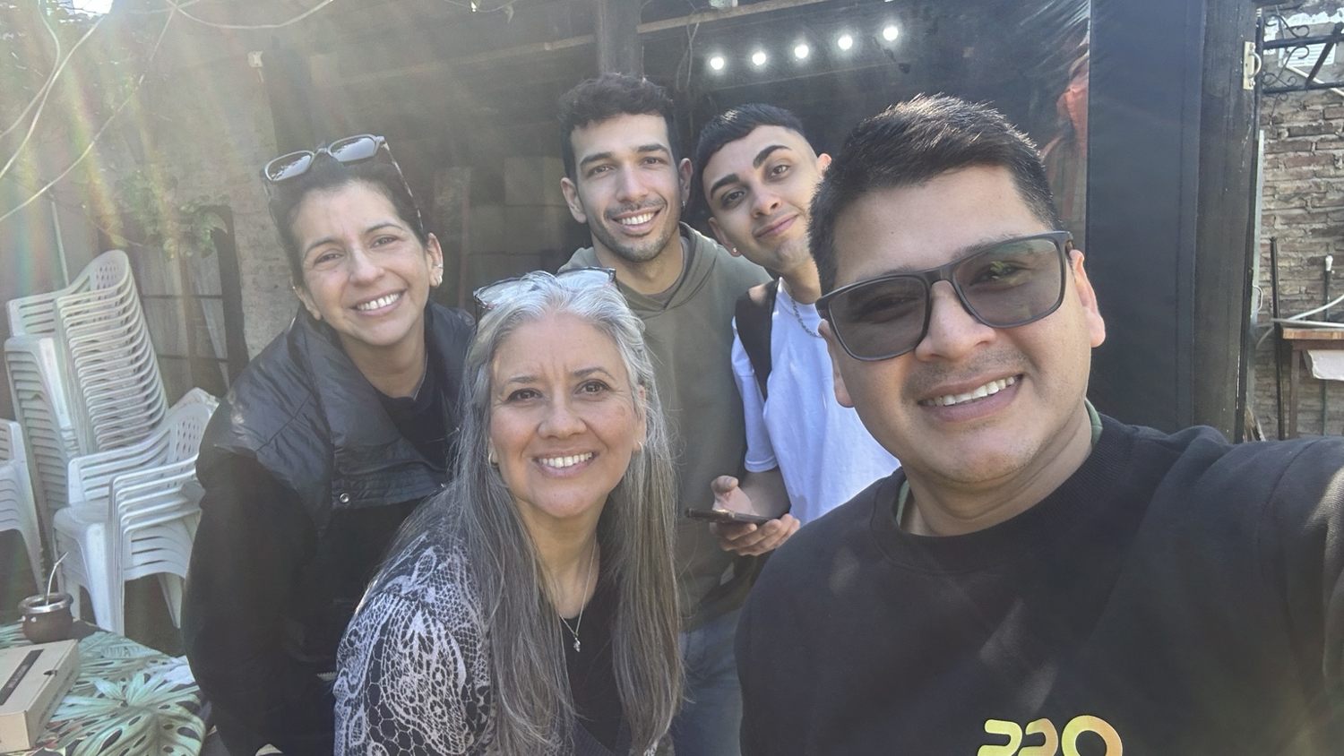 Equipo en territorio